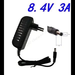 7.2V 7.4V 8.4V 18650 리튬 이온 리튬 포 배터리 용 8.4V 3A 5.5x2.1mm AC DC 전원 공급 장치 어댑터 충전