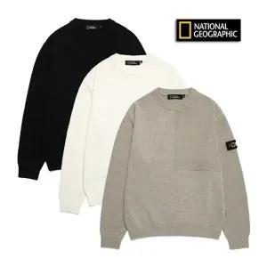 내셔널지오그래픽 N224MKT310 어반 컴패니언 니트 풀오버