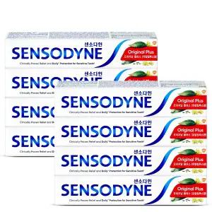 센소다인 오리지날 플러스 치약 유칼립투스향 100g 8개