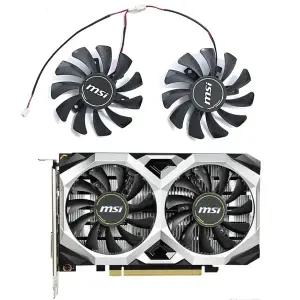 LZQLY MSI GEFORCE GTX 1650 Super Ventus XS 그래픽 카드 팬용 새 GPU 팬 2핀 75MM HA8010H12F-Z