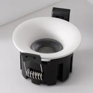 피피엘 LED 아름 다운라이트 55mm(2인치) 8W 집중형 매트화이트 기본형 주백색 4000K KS인증 PPL