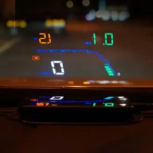 OBD 헤드업 디스플레이 속도계 연비 수온 배터리 계기판 투사식