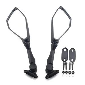 호환  블랙 백미러 가와사키 닌자 ZX4R ZX4RR ZX25R 2021 2022 2023 2024 블랙