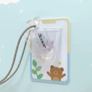 블라인드 안전박스 곰돌이 아크릴 케이스 벽부착 블라인드줄 정리 줄사고방지 어린이집 유치원