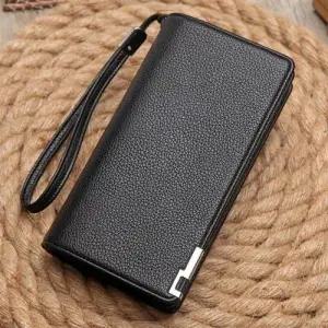 남성 장지갑 지갑 남자 끈 손잡이 남성지갑 분실방지 WF3F885