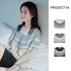 [프로젝트엠](대전신세계)여성 노르딕 풀오버 EPF4ER2800