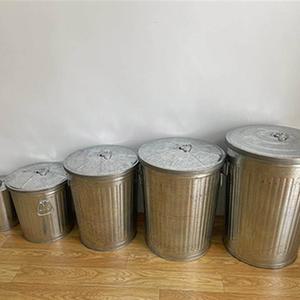 방화쓰레기통 방화폐기물 발화성쓰레기 발화성 폐기물통 불연성 산업용 내화 레드 위험물