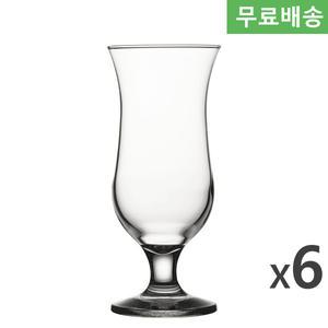 6p BOX 파사바체 홀리데이 칵테일글라스 470ml 44403 허리케인 글라스