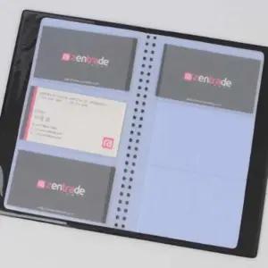 명함 집 156매 180매 명암집 속지 모음집 보관함 북 정리함 수첩 바인더