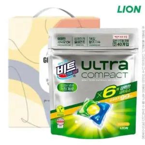 [비트] 비트제로 울트라콤팩트 캡슐세제(40캡슐)1P