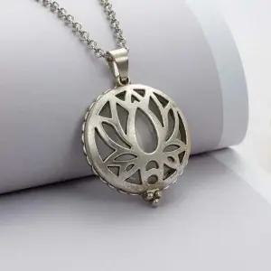 미니골드 실버 돋보기 7종 배꽃 실버 코끼리 나비 노인 앤틱 목걸이 연꽃