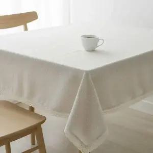 코튼 식탁보 테이블 커버 사각 90x90cm