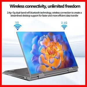 10.9인치 미니 노트북 인텔 N95 요가 터치스크린 16GB DDR5 2TB SSD HD 카메라 백라이트 키보드 360 ° 접