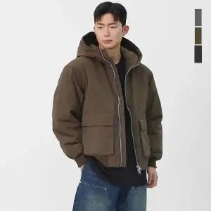 스콰즈 남자 윈터 울혼방 7온스 패딩 점퍼 SYHT015