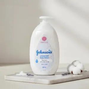 존슨즈 베이비 화이트로션 500ml 프레스런스 프리 베이비로션