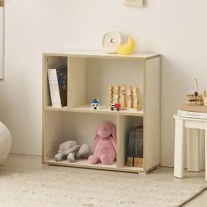 [가구리빙]에코키즈 C형 800 책장 수납장 creamwhite