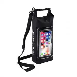 ( )스마트폰터치 방수 드라이백블랙 2L 방수가방