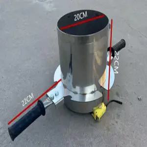 톤백 FIBC 전용 배출 밸브 디스차저 수동식