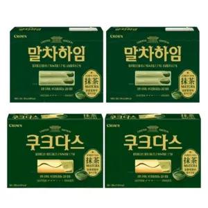 쿠크다스말차 289g x2곽 + 말차하임 284g x2곽