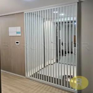 71번 원슬라이딩중문 간살형 예림HSM30 투명강화유리 // 시공비포함,소음차단,반려견안전,맞춤제작,아파트빌라현관중문