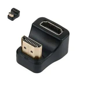 (제스트)M to HDMI 60Hz U형 F 연장젠더 UHD고화질 8K 꺾임