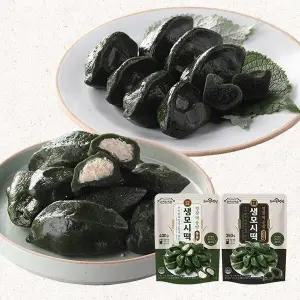 [한국민속촌] 영광떡공방 생모시떡 10개입 x 6팩(동부 3팩+검정깨 3팩)