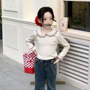 [베이비맥스] 체리 프릴 카라 티셔츠 R16387 [P003749788]