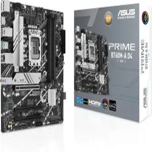 ASUS 프라임 B760M-A D4-CSM Intel B760 (LGA 1700) mATX 상용 CSM 마더보드 PCIe 4.0 DDR4 2X M.2 2.5