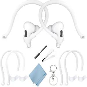 에어팟 4 3 1 2 및 프로 올 인이어 헤드폰과 호환되는 조절 가능한 이어 후크 - 헤드폰용 안전하고 편안한