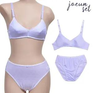 브라 세트 팬티 러블리 2단계 주니어 하트 조은 (WFH6XYV)