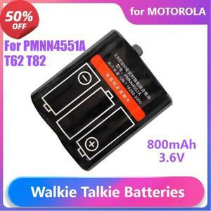 모토로라 T82/T62/T200/T400 무전기용 PMNN4551A 배터리 800mAh