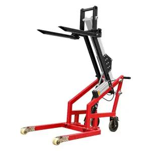 전동 스태커 300kg 보행식 쟈키 핸들카 전동지게차