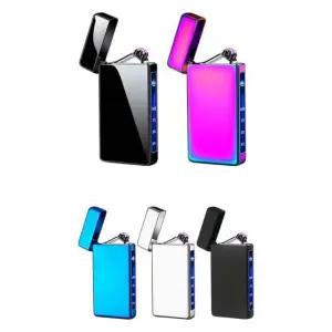 신개념 더블 아크 플라즈마 라이터 USB 충전 전기라이터 5컬러