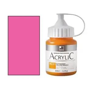 신한 아크릴물감 250ml A NO.575 형광 핑크 개(1개입) (WFKGER1)