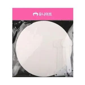 유니아트 1500 튼튼부채만들기 흰색 2개입 팩(10개입) (WFKGPG0)