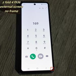 삼성 호환 Z Fold 4 f936 5G SM-F936B LCD 디스플레이 터치 스크린 디지타이저 어셈블리 용 도트 라인 외부