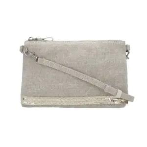 바네사브루노 0PVE31 V41071 018 스팽글 지퍼 스몰 파우치백