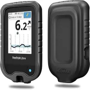 프리스타일 리브레 3 2 / 리더용 메드맥스 실리콘 케이스 가벼운 충격 방지 미끄럼 커버 부드러운 젤 스킨