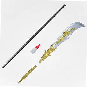 청룡도 장식품 삼국지 플라스틱 중국검 코스프레 청룡언월도 관우 장비