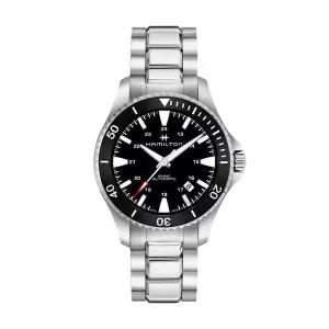 [신세계라이브쇼핑]해밀턴 H82335131 카키 네이비 스쿠버 오토 남성 메탈 시계