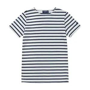 세인트제임스 2068 NEIGE MARINE 레반트 모던 스트라이프 아동 반팔티 (성인착용가능)