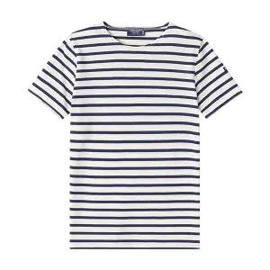 세인트제임스 2068 ECRU MARINE 레반트 모던 스트라이프 아동 반팔티 (성인착용가능)