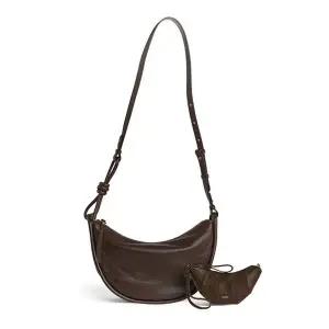 [가이거] 크루아상 스마일백(브라운)