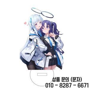 핫게임 블루 아카이브 피규어 미소노 미카 아크릴 스탠드 다카나시 호시노 시라스 아즈사 캐릭터 데스크탑