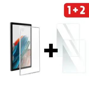 [알티피아]갤럭시탭A11 8.7 젤리케이스+강화유리2매 SM-X133N SM-X135N