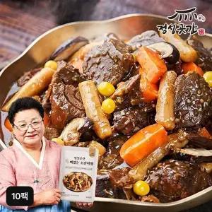 [NS홈쇼핑]정성곳간 특 뼈없는 소갈비찜 500gX10팩[35685760]