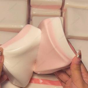 Squishy 양면 끈적 떡 핑크 천천히 상승 느린 리바운드 케이크 빵 스트레스 해소 손 휴식 선워터
