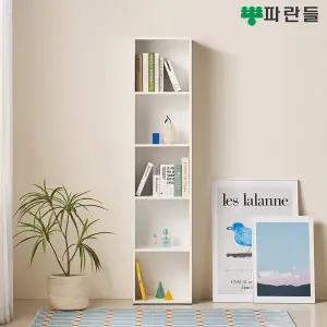 [착불배송] 파란들가구 E0목재 LPM 폭40cm 5단책장 틈새책장 틈새수납장
