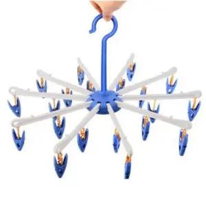 접이식 공간활용 모빌형 양말 빨래 미니 고리형 건조대 천장