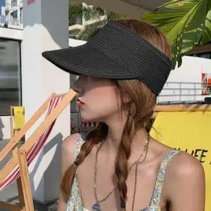 러닝썬캡 시원한 밀집 썬캡 선캡 비치 자외선차단 모자 휴대용